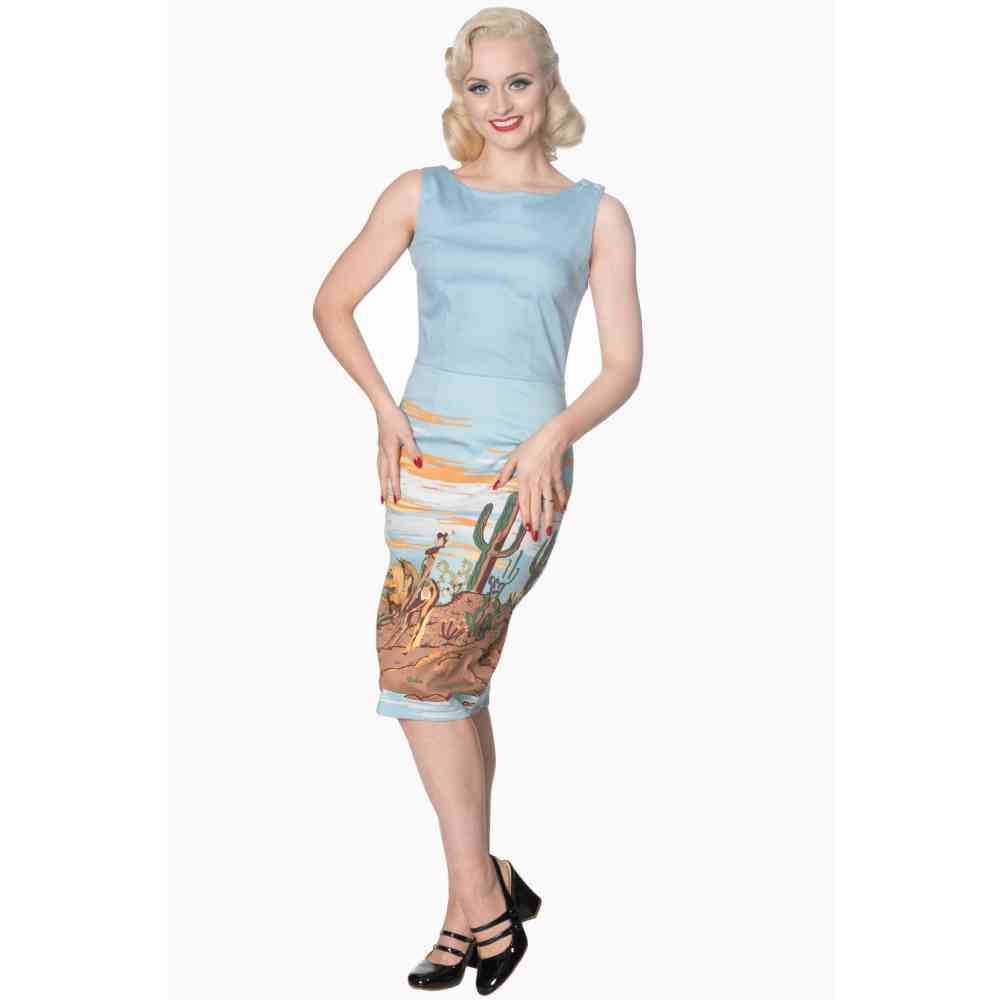 Dancing Days - MAGICAL DAY Kokerjurk - Blauw Product image